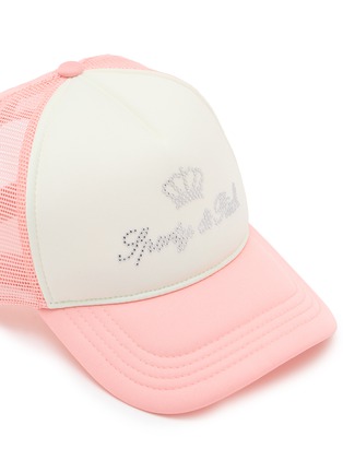 Detail View - Click To Enlarge - SPORTY & RICH - Juicy Crown Trucker Cap