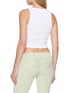 Back View - Click To Enlarge - SPORTY & RICH - x Juicy Couture Crown Ribbed Tank Top