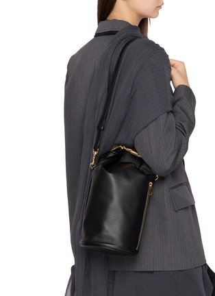 Front View - Click To Enlarge - SACAI - Watch Belt Leather Dry Bag