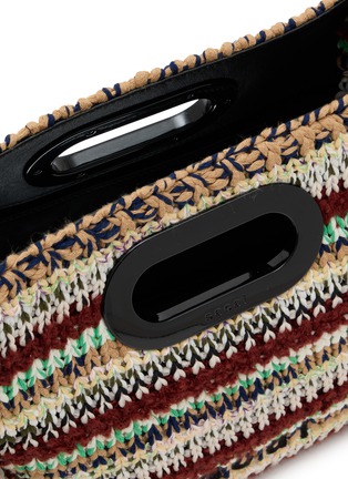 Detail View - Click To Enlarge - SACAI - Small Knited Shopper Bag