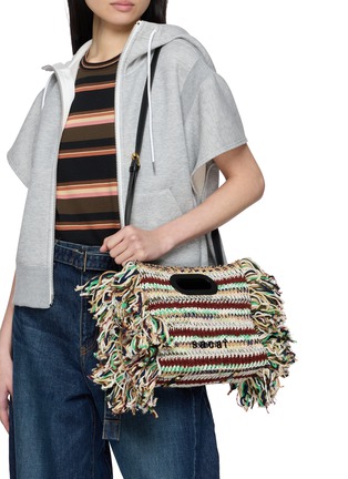 Front View - Click To Enlarge - SACAI - Small Knited Shopper Bag