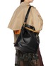 Figure View - Click To Enlarge - SACAI - Large Watch Belt Leather Dry Bag