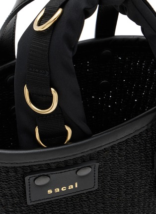 Detail View - Click To Enlarge - SACAI - Hybrid Marche Micro Crossbody Bag