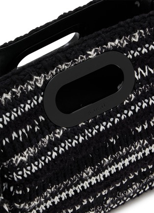 Detail View - Click To Enlarge - SACAI - Small Knited Shopper Bag
