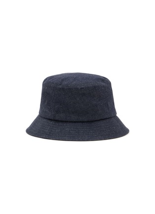 Figure View - Click To Enlarge - SACAI - S Logo Denim Bucket Hat
