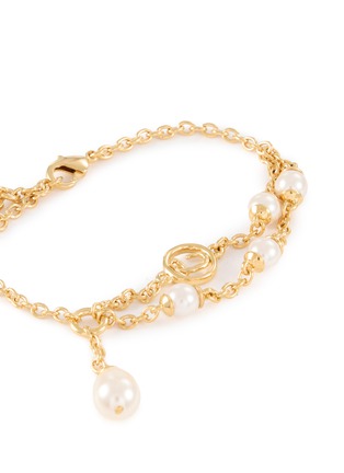Detail View - Click To Enlarge - CHLOÉ - The Chloé Classy Glass Pearl Necklace