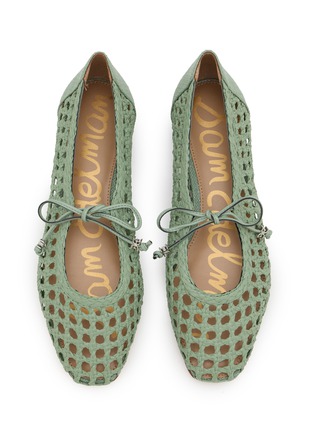 Detail View - Click To Enlarge - SAM EDELMAN - Marcie Woven Ballet Flats