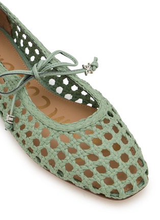 Detail View - Click To Enlarge - SAM EDELMAN - Marcie Woven Ballet Flats