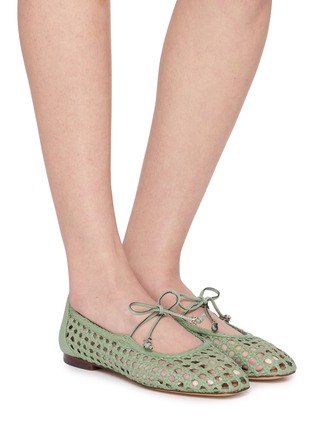 Figure View - Click To Enlarge - SAM EDELMAN - Marcie Woven Ballet Flats