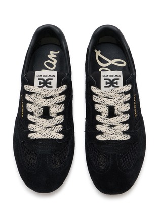 Detail View - Click To Enlarge - SAM EDELMAN - Tobi Suede Mesh Women's Sneakers