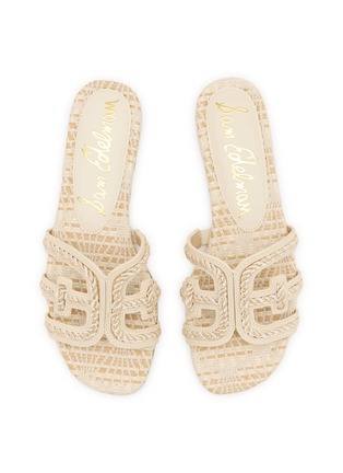 Detail View - Click To Enlarge - SAM EDELMAN - Bay Twist Leather Sandals