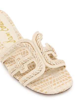 Detail View - Click To Enlarge - SAM EDELMAN - Bay Twist Leather Sandals