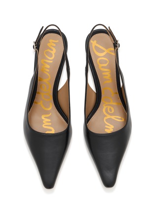 Detail View - Click To Enlarge - SAM EDELMAN - Bianka 60 Leather Slingback Pumps
