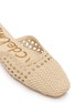 Detail View - Click To Enlarge - SAM EDELMAN - Nola Woven Leather Mules