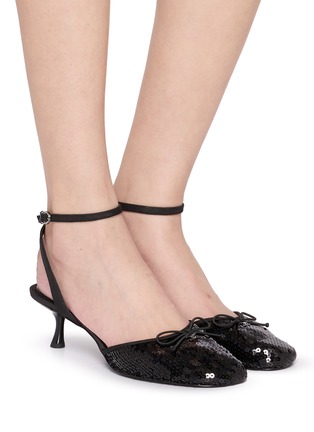 Figure View - Click To Enlarge - CIRCUS BY SAM EDELMAN - 50 Rosetta Sequin Pumps