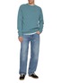 Figure View - Click To Enlarge - FRAME - Relaxed Medium Wash Jeans