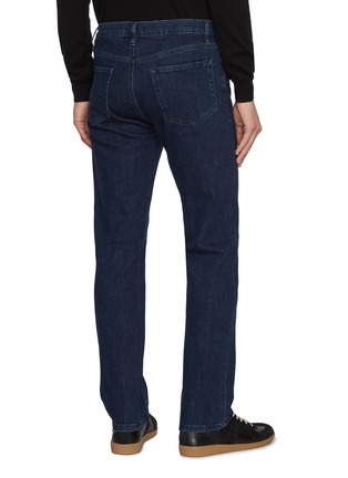 Back View - Click To Enlarge - FRAME - Modern Straight Dark Wash Jeans