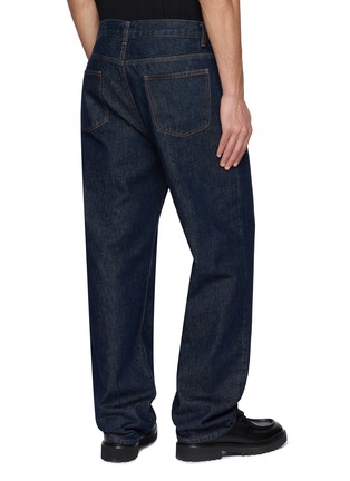 Back View - Click To Enlarge - FRAME - Relaxed Fit Straight Leg Denim Jeans