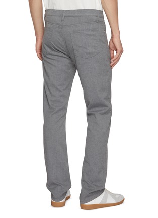 Back View - Click To Enlarge - FRAME - Modern Straight Light Wash Jeans