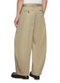 Back View - Click To Enlarge - SACAI - Curved Leg Belted Cotton Chino Pants