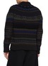 Back View - Click To Enlarge - SACAI - Fairisle Pattern Knit Jacket