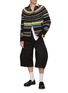 Figure View - Click To Enlarge - SACAI - Fairisle Pattern Knit Jacket