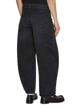 Back View - Click To Enlarge - SACAI - Curved Leg Dark Wash Jeans
