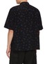 Back View - Click To Enlarge - SACAI - Short Sleeve Tonal Floral Cotton Pocket Shirt