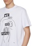  - SACAI - Geoff Graphic Crewneck Cotton Jersey T-Shirt