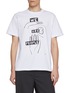 SACAI Geoff Graphic Crewneck Cotton Jersey T-Shirt