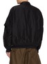 Back View - Click To Enlarge - SACAI - Crinkled Treated Bomber Jacket