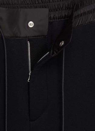  - SACAI - Wide Leg Sponge Sweat Cotton Sweatpants