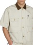  - SACAI - X Carhartt WIP Quad Pocket Corduroy Collar Cotton Shirt