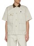 SACAI X Carhartt WIP Quad Pocket Corduroy Collar Cotton Shirt