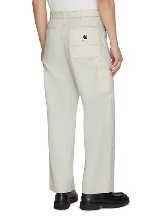 Back View - Click To Enlarge - SACAI - X Carhartt WIP Belted Straight Leg Carpenter Pants