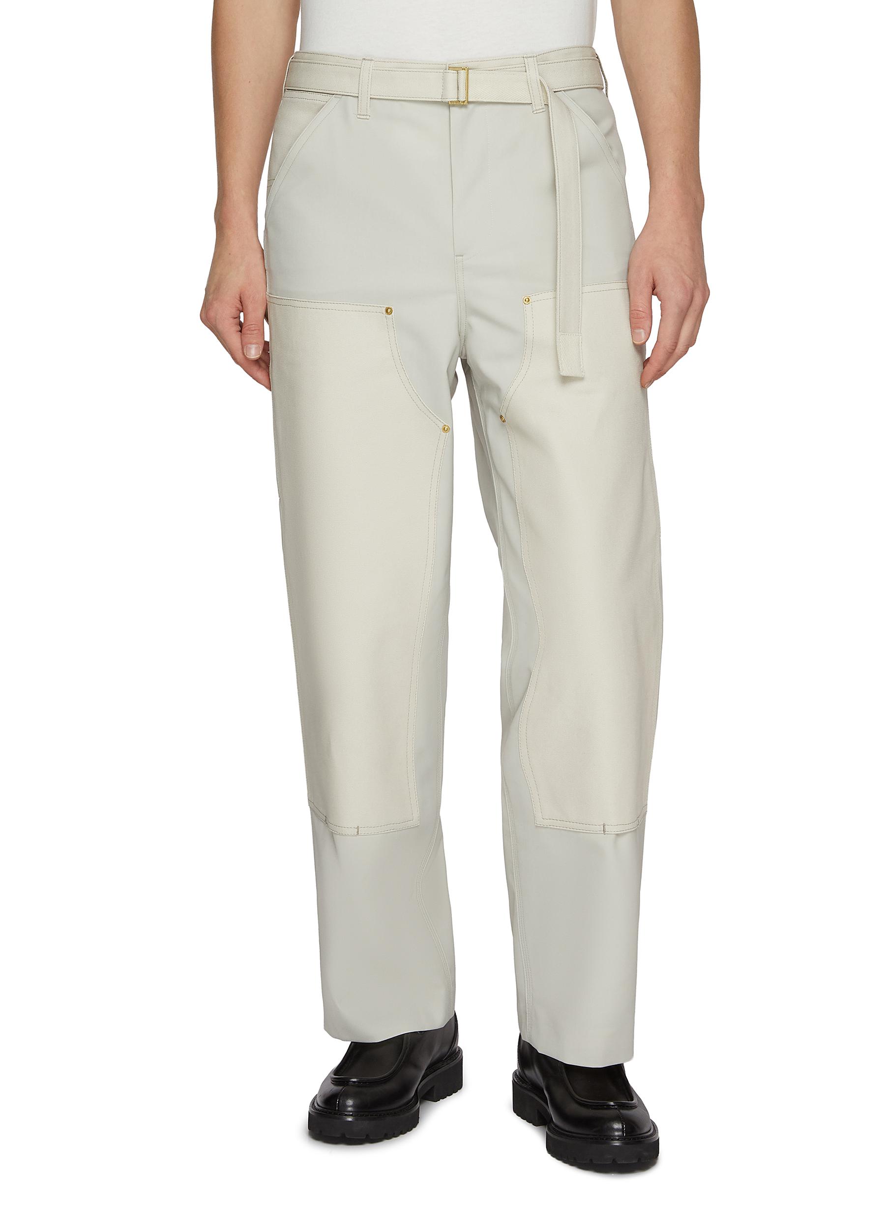 SACAI | X Carhartt WIP Belted Straight Leg Carpenter Pants | Men