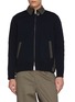SACAI Hybrid Knit Sleeve Weather Cloth Zip Up Jacket
