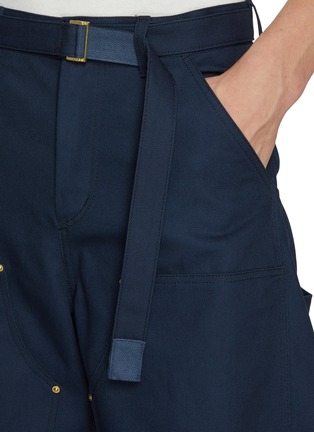  - SACAI - X Carhartt WIP Curved Leg Belted Duck Pants