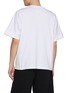 Back View - Click To Enlarge - SACAI - Hybrid Panelled Denim Pocket Cotton T-Shirt