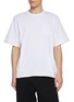 SACAI Hybrid Panelled Denim Pocket Cotton T-Shirt