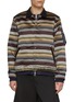 SACAI Striped Bomber Jacket