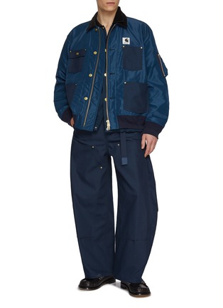 Figure View - Click To Enlarge - SACAI - X Carhartt WIP Corduroy Collar Bomber Jacket