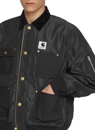  - SACAI - X Carhartt WIP Corduroy Collar Bomber Jacket