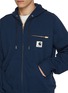  - SACAI - X Carhartt WIP Zippered Pocket Cotton Hoodie