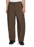 SACAI Straight Leg Elasticated Drawstring Waist Cotton Typewriter Pants