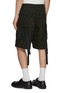 Back View - Click To Enlarge - SACAI - Floral Print Cotton Cargo Shorts