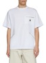Main View - Click To Enlarge - SACAI - X Carhartt WIP Zipper Detail Cotton T-Shirt