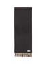 Detail View - Click To Enlarge - JOHNSTONS OF ELGIN - Contrast Reversible Cashmere Scarf
