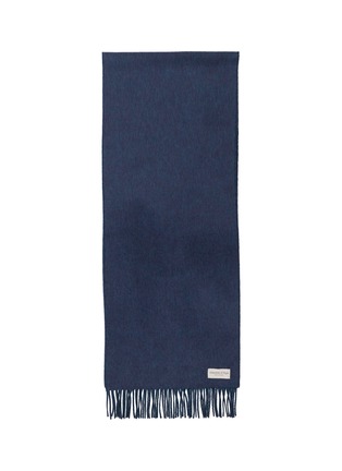 Detail View - Click To Enlarge - JOHNSTONS OF ELGIN - Contrast Reversible Cashmere Scarf