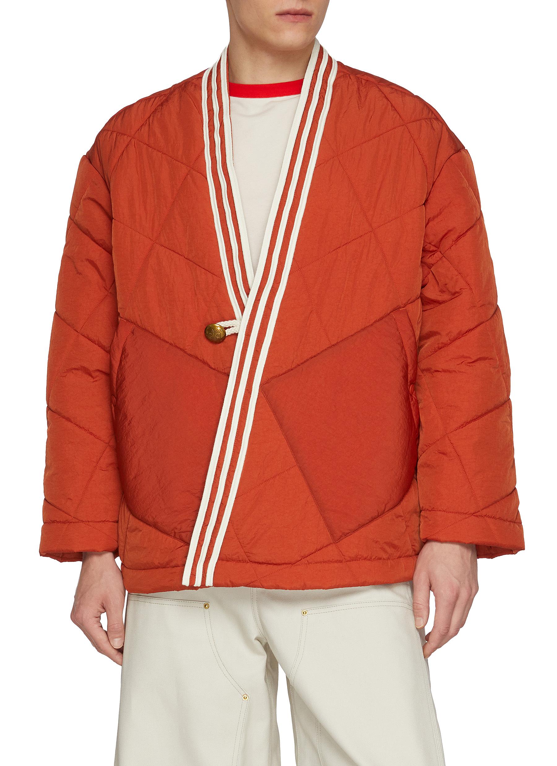  X CLOT ダウンジャケット ADIDAS | X CLOT Wrap Jacket | Men | Lane Crawford